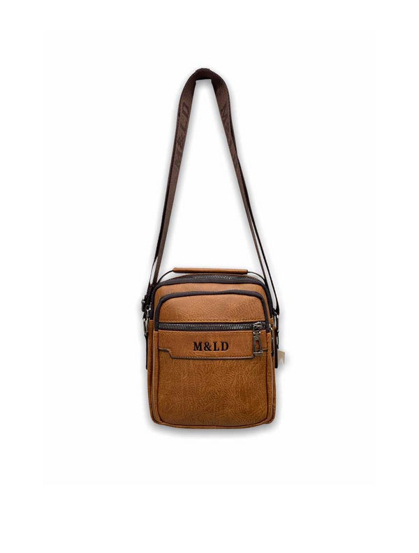 Tom and Eva Practical PVC Shoulder Bag with Zip Compartments – D20-11